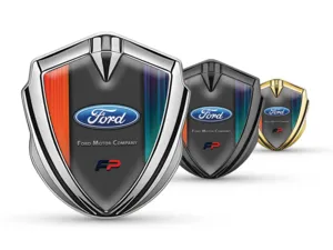 Ford Emblema Metallico Badge Disegno Max Robusto